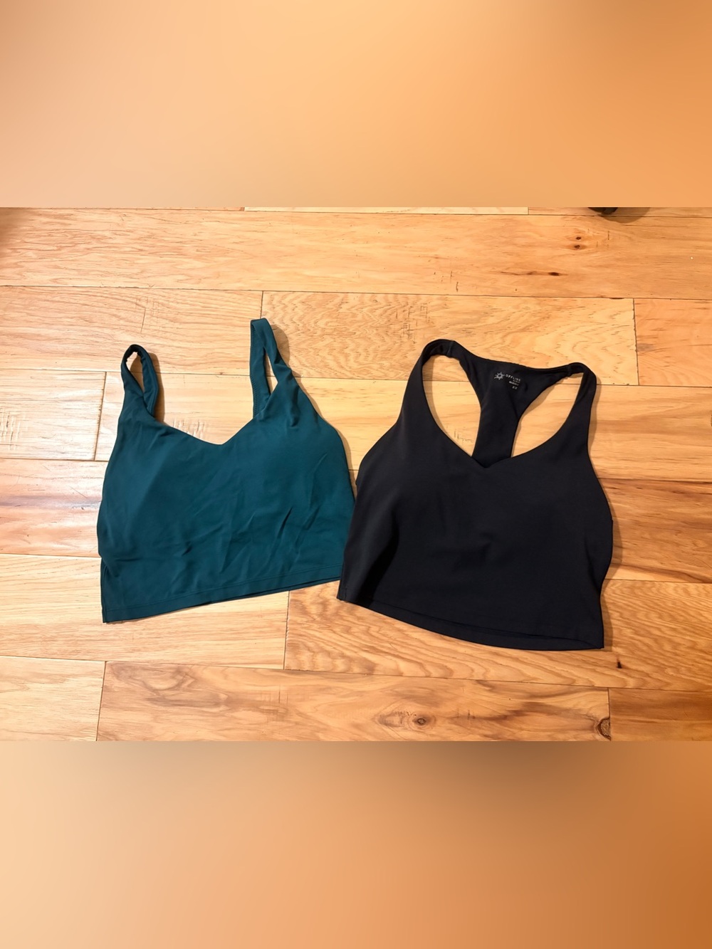 OFFLINE By Aerie Real Me Tanks in Jade and Black